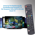 Universal Remote Control TV Remote Control for Panasonic Viera LCD LED 3D TV with Netflix, My App Buttons.