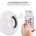 Bluetooth Speaker Bulb - Remote Control Colour Changing Bulb With Bluetooth Speaker - LED Music Bulb. 