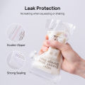 NCVI Breastmilk Storage Bags, 200ml Milk Freezer Bags for Breastfeeding, Temp-Sensing, Doubled-Sealed,Preservation Bag, BPA Free. 