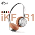 iKF R1 Wireless Headphones Retro Bluetooth On Ear Headset HiFi Sound 60 Hours Built-in Mic Multipoint Connection OOTD Stylish. 