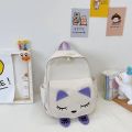 Embroidery Cute Cat Backpack Children Travel Shoulder Bags Personalized Name kids Schoolbag Girls Boys Birthday Gifts Backpack.