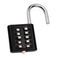 Mini Combination Padlock 5 Digit Number Password Code Dial Combo Lock Gym Locker Drawer Luggage Cabinet Toolbox Door Lock. 