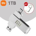 XIAOMI 2 IN 1 16TB USB 3.0 Flash Drive 2TB High-Speed Pen Drive Metal Waterproof Type-C PenDrive for Computer Storage Devices. 