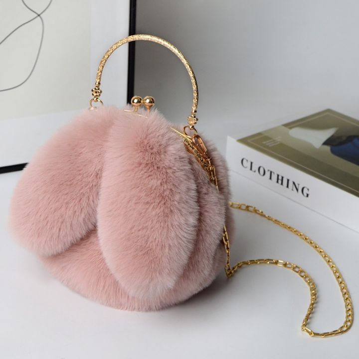 Fur%20Bag%20Bag%20Women's%20Hand%20Plush%20Bag%20Bag%20Bunny%20Ears%20Fashion%20Round%202020%20New%20Imitation%20Fur%20Bunny%20Bag%20Bag%20-%20Image%204