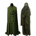 Stylish Khimar Borka Hijab With Scart And Niqub Full Set Khimar Borka.