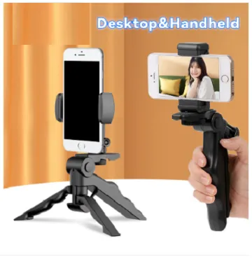 Professional%20Photo%20Camera%20Phone%20Handheld%20Stabilizer%20Hand%20Grip%20Tripod%20Live%20Streaming/Vlog%20Mount%20Video%20Phone%20TRIPED%20HOLDER%20Mini%20and%20Live%20Set%20-%20Image%202