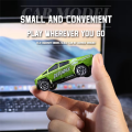 Off-Road Car RC Off-Road Truck Mini Climbing Car Alloy Model Remote Control Electric Gift Car forKids Grey. 
