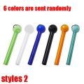 High Quality Glass Oil Burner Pipe Hand Pipes Colorful Pyrex.