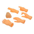 Teasing Cat Plastic Finger Gloves Human Hand Cat Interactive Toys Caress Cat Dog Toys Little Hand Pet Cat Supplies 1 Pcs.