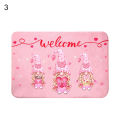 Welcome Mat Scratch Resistant Multifunctional Gnome Decorative Door Rug. 