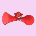 Bicycle Plastic Squeeze Loud Air Horn Safe Bell Alarm - Red Color.