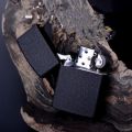 Compact Kerosene Lighter Retro Gasoline Lighter Inflated Retro Lighter Outdoor Grinding Petrol Wheel Lighter. 