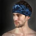 Women's Yoga Gym Bandage Exercise Bike Running Sports Headband Bicycle Cycling Self-Paced Jogging Tennis Bandana Bandana Sweat Headband Bandage Men. 