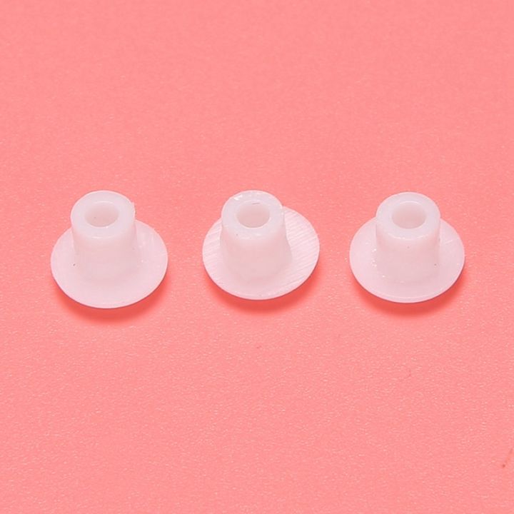 Plastic%20Round%20Shaped%20Cover%20Screw%20Cap%20Lid%20White%20100Pcs%20for%205mm%20Dia%20Hole%20-%20Image%207