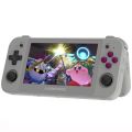 ANBERNIC RG505 Android 12 Game Console, 4GB LPDDR4X, 128GB+128GB TF Card, 3154 games, Moonlight Streaming - Grey.