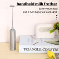 Milk Frother Handheld Three-Layer of Whisk- Operated Electric Foam Maker for Coffee, Latte, Hot Chocolate. 