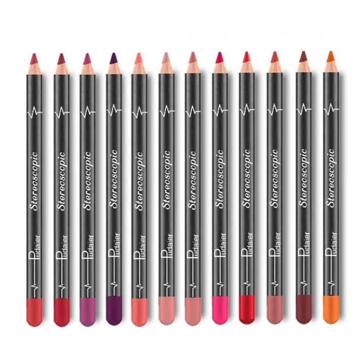 6%2012Pcs/Set%20Waterproof%20Pencil%20Lipstick%20Set%20Pen%20Matte%20Lip%20Liner%20Long%20Lasting%20Makeup%20Pens%20Easy%20to%20Wear%20Non-stick%20Cup%20%D0%BA%D0%B0%D1%80%D0%B0%D0%BD%D0%B4%D0%B0%D1%88%20%D0%B4%D0%BB%D1%8F%20-%20Image%202