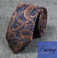 Elegant Silk Paisley Neck Ties 6CM Wide Slim Necktie For Men's Suit Shirt Party Wedding Accessories.