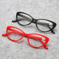 【Funny Bunny Toy Store】Comfortable Eyewear For Women Spring Leg Reading Glasses Anti Blue Reading Glasses Fashionable Reading Glasses Retro. 