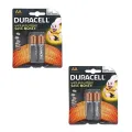 Duracell Plus Power AA LR6 1.5V Long Lasting Alkaline Battery -  2 Pcs Pack (Non Rechargeable). 