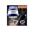 Electric Instant Hot Water Shower with Hand Shower.- White & Blue.