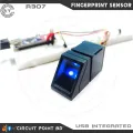 R307 Optical Fingerprint Sensor/Reader/Module/Scanner.UART USB Integrated Optical Biometric Fingerprint Reader For Arduino or DIY Project.. 