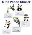 Beautiful Transparent Switch Board Sticker for Home Decoration Self-Adhesive Easy to Apply and Clean.