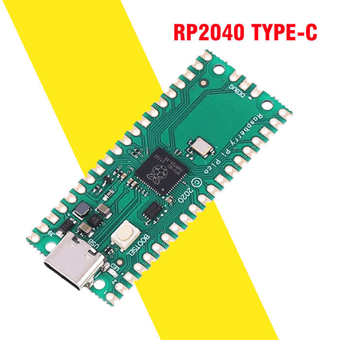 Raspberry Pi Pico Board RP2040 Dual-Core 264KB ARM Low-Power Microcomputer High-Performance