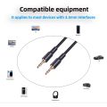 5PCS 3.5mm Car Jack Audio Cable for Smartphone 3.5 Male to Male Aux Cable for Computer Laptop Headphone 3.5mm Jack Cable. 