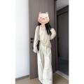 Idle Style Korean Style Small Knitted Blouse Suit Women's Summer Bra Top Design Sense Hollow out Coat Top. 
