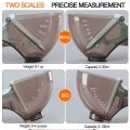 New Adjustable Measuring Spoons with Scale Plastic Measuring Scoops Cups for Baking Cooking Accessories Kitchen Measuring Tools.