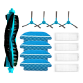 For 3890 Ultra / Titanium / Vital Robot Vacuum Accessories Roller Side Brush Hepa Filter Mop. 