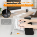 1 Pcs Acrylic Keyboard Riser Tilt for Desktop Ergonomic Keyboard Holder for Office Home School. 