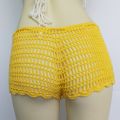 Womens Shorts 2020V Summer Fashion Pure Cotton Super Shorts Ladies Skinny See Through Crochet Casual Beach Hot Shorts.