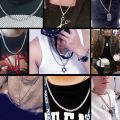Beier Stainless Steel Necklace Trendy Chain Necklace Boy Men's Necklace Chain Silver Color LLBN1006. 
