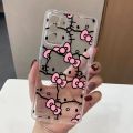 Clear Phone Case For VIVO X90 X80 X70 X60 X50 X30 X27 X23 X21I X20 PRO PLUS Case Funda Coque Shell Cover Cartoon Hello Kitty Cat. 