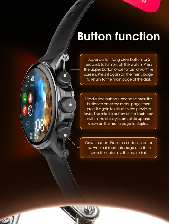 LDNIO%20SmartWatch%201.58"%20AMOLED%20HD%20Touchscreen%20Waterproof%20IPX4%20with%20Bluetooth%20Calling,%20Heart%20Rate%20Monitor,%20Sports%20Fitness,%20360mAh%20Battery,%20New%20-%20Black%20-%20Image%209