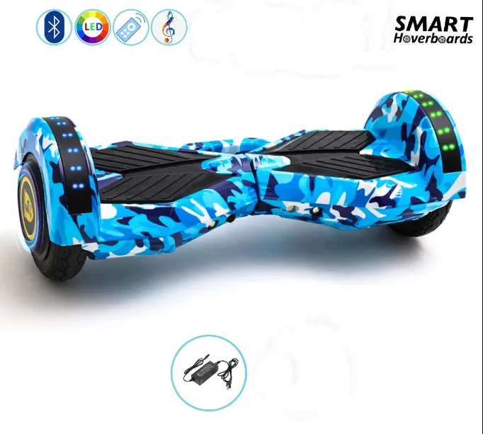 Hoverboard self balancing electric scooter with powerful motor