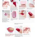 Glitter Crystal French Press On Toenails Diamond Decor False Toe Nails Square Head Artificial Nails Patch For Feet.