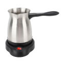110V Electric Turkey Coffee Pot Electric Turkish Coffee Maker 600ml Stainless Steel Electric Turkish Coffee Machine US Plug.