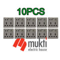 10pcs 8 Pin Multi with 2 Pin and Dual 3 Pin Combined Function Universal Socket with Switch 8Pin Multy. 