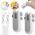 2IN1 Mini Sealing Machine USB Rechargable Bag Sealer and Cutter Machine.