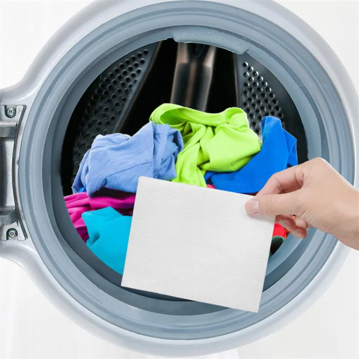 【HOT SALE】 Color Catcher Sheets Dyeing Proof Mixed Cloth Washing ...