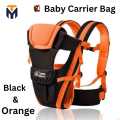 Premium Stylish 4-in-1 High-Quality Baby Carrier with Strong Belt. 