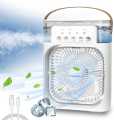 Portable Fan Air Conditioners USB Fan Water Mist Fan 3 In 1 Humidifie fan. 