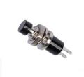 Push Switch, Black- 2 Pin.