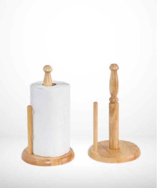 Wooden%20Kitchen%20Standing%20Tissue%20Paper%20Towel%20Roll%20Rack%20Holder%20Holders%20Toilet%20Roll%20Stand%20Weighted%20Base%20-%20Image%207