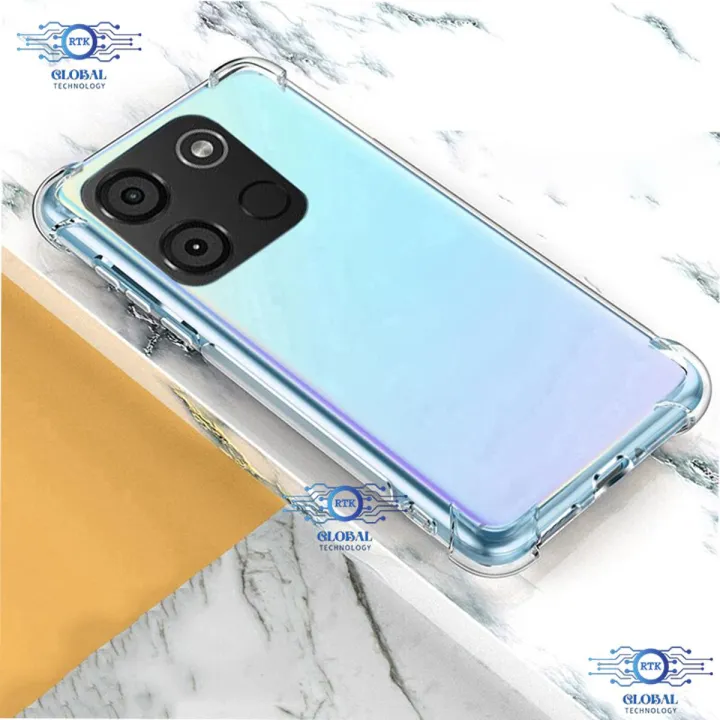 For Itel A60 tpu Transparent Case Shockproof Official Clear Cover For Itel A60 Funda Case