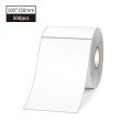 Shipping Label DT (4x6 inch) - 500 labels per Roll | Direct Thermal Stickers | Smudge-Free, Fade-Resistant, High-Quality Print for Paperfly Courier | Packaging & Shipping Supplies | Inventory Labels | Premium Self-Adhesive Thermal Labels - White. 