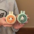 Watch Fans Wrist Handheld Fan New Cute INS Creativity Strong Wind USB Charging with Light Exquisite Gifts. 
